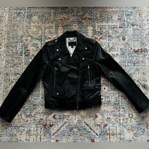 Banana Republic Black Leather Jacket